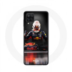 Coque pour Samsung Galaxy A22 4G Formule 1 Max Verstappen Pilote F1 Red Bull RB15