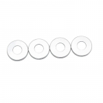 4pcs Door Lock Pins Pin Cover Trim For Mercedes-Benz C E GLC Class W205 Car Door Lock Rings Door lock trim
