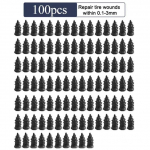 100 vnt. auto Vakuuminės padangos remonto vinis Padangų remonto įrankių rinkinys Automobiliai Sunkvežimis gomma pneumatico pradūrimo remontas motociklas klijai vinys S