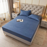 Storėjantis čiužinio užvalkalas su užtrauktuku i&scaron; &scaron;e&scaron;ių pusių &bdquo;viskas įskaičiuota&ldquo; lovos užvalkalas King Queen Nuimamas įtaisytas paklodė pillowcases48x74cmx2