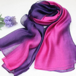 &Scaron;ilkmedžio skara Elegant Soft Wraps Spalvoti atspalviai Moteri&scaron;ki &scaron;alikai 180*80cm