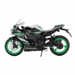 1/12 Kawasaki ZX-10R Motociklas Automobilis Žaislinis Modelis Lydinio Liejinys su Garsu ir &Scaron;viesa Galinio Rato Pakaba Transporto Priemonių Modeliai Kolekcionuoti Dovanos pilka spalva