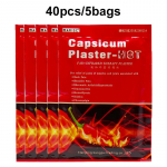8/24/40/80 vnt Skausmą mal&scaron;inantis pleistras Capsicum Gipsas Nugara Kaklas Pečiai Kini&scaron;ka žolelė sąnarių pleistrai 40pcs/5bags