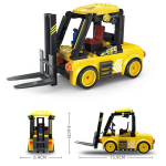 Forklift Truck Engineering Vehicle Building Block Car Model Children Diy Bricks Set Toy Kids Gift