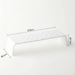 Kūrybingos vienspalvės keraminės arkos tilto lėk&scaron;tės restoranas su&scaron;ių lėk&scaron;tės desertas užkandžių lėk&scaron;tė Molekulinės virtuvės specialūs stalo reikmenys