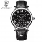 Mados prekės ženklo vyri&scaron;kas laikrodis, atsparus vandeniui, daugiafunkcinis kvarcinis rie&scaron;o laikrodis, verslo, sportinis laikrodis, chronografas