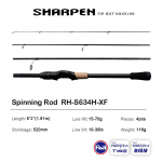 &bdquo;PURELURE SHARPEN&ldquo; kelioninis mink&scaron;tas masalas, ilgas spiningavimo ir metimo me&scaron;kerė, XF/MF me&scaron;kerės, veiksmo me&scaron;kerės, &bdquo;FUJI Components&ldquo;, e&scaron;erių me&scaron;kerė, lydekų me&scaron;kerės ritė.