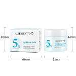 Hialurono rūg&scaron;ties drėkinamasis veido kremas, ilgai i&scaron;liekantis drėkinamasis, pa&scaron;alinantis i&scaron;siplėtusias poras, drėkinantis kremas sausai odai Veido odos priežiūra 50ml mėlyna