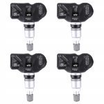 4x Padangų slėgio jutikliai 36106798872 TPMS Suderinami su F06 F07 F10 F11 F12 F13 X1 X3 X4 juoda