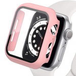 Grūdinto stiklo dangtelis Apple Watch Se dėklui 9 8 7 6 5 4 38 40 mm Priedai Ekrano apsauga iWatch Series 44mm 45mm 41mm 42mm Series 321 38MM
