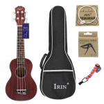 21 colio ukulele koncertas 4 styginiai muzikos instrumentai 15 sruogų eglės mediena Havajų maža gitara Nemokama Brown