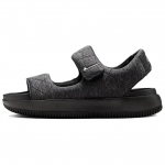 Nike Calm Sandal SE moteri&scaron;ki sportbačiai su juodu metaliniu sidabru HJ9000-002 35.5