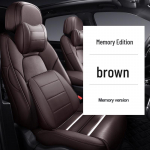 Mercedes-Benz C/E/GLC/A klasės odiniai sėdynių užvalkalai &ndash; pilnai apgaubiantys, visasezoninė pagalvėlė Custom 5-Seater Full Faux Leather