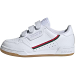 Adidas Originals Continental 80 Odiniai Patogūs Universalūs Patvarūs Neslystantys Žemi Sportiniai Bateliai Vaikams Snieglentininkų Batai Balti EF3062 28