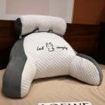 Ledinis pupelės galvūgalio pagalvėlė: Mink&scaron;ta pagalvė lovai, sofai ar juosmens atramai Large Cushion [70x50]