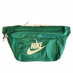 Nike Poliesterio Vienos Peties Įstrižai Ne&scaron;iojama Juosmens Krep&scaron;ys Unisex Žalias Laisvalaikio BA5751-365 žalia