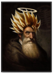Plakat w ramie dragon ball super saiyan 21x30 cm
