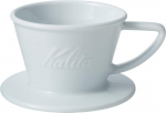 Kalita Hasami keramikos kavos filtras, Wave serija, HA155, pagamintas Japonijoje, 1-2 asmenims. Pasižymi puikiu &scaron;ilumos sulaikymu. &Scaron;is stilingas, porcelianinis