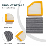 FILTRAS ORO FILTRAS 16546-6RA0A 27277-6RC0A ORO FILTRAS IR SALONO ORO FILTRAS SALONO ORO FILTRAS Skirtas Nissan Rogue 2021-2023 CHINA