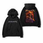 MEGADETH Roko Grupės Gobtuvėlis Vyri&scaron;kas Rudens ir Žiemos Europos ir Amerikos Gatvės Asmenybė Universalus Striukė S