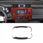 Carbon fiber ABS Navigation side trim cover trim For Toyota FJ Cruiser 2007-