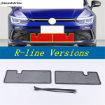 Automobilio priekinės grotelės apsauginis tinklelis, dangtelis, priedai, i&scaron;orės komplektas VW Volkswagen Golf 8 MK8 - 2025 R-line Versions
