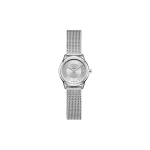 Calvin Klein Minimalistinės serijos laikrodis Kvarcinis mechanizmas Nerūdijančio plieno apyrankė Sidabrinis ciferblatas Klasikiniai moteri&scaron;ki laikrodžiai K3M23126 Regular Watch Box,Silver Dial