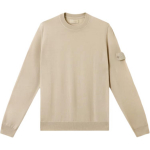 Stone Island Vienos spalvos apvalios apykaklės ilgomis rankovėmis megztinis Vyri&scaron;kas megztinis Smėlio spalvos K1S1551000-66S00FC-V0090 M