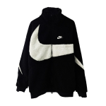 Nike Big Swoosh dvipusis pliu&scaron;inis striukė BQ6546-011 L white