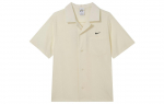 Nike SB Vyrų mar&scaron;kiniai su logotipu, trumparankoviai, boulingo stiliaus, balti DV9074-113 L