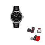 TISSOT Le Locle kolekcijos automatiniai mechaniniai vyri&scaron;ki laikrodžiai Laikrodis 39,3 mm juodas ciferblatas T006.407.16.053.00 Black Dial black