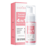 SAODER 4-in-1 veido valymo putos Valymo putos Valiklis Veido prausiklis Putos Drėkinantys &Scaron;viesinantys Veido odos priežiūros produktai pink