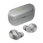 Technics Bevielės Triuk&scaron;mą Slopinančios Daugiafunkcinės IPX4 LDAC Garso Greito Įkrovimo Programėlės Suderinamos EAH-AZ80-S Ausinės, Sidabrinės, Bluetooth, Triuk&scaron;mo Slopinimas, 3 Įrenginių Prijungimas,
