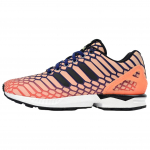 Adidas Originals ZX Flux Sunglo Patogūs Universalūs Laisvalaikio Batai Moteri&scaron;ki sportbačiai Rožiniai Oranžiniai Juodi AQ8230 40