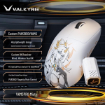 VALKYRIE VK M3 Pro MIST Trijų režimų lengva žaidimų pelė
