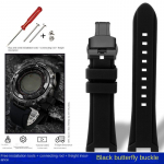 Skirta Casio PRG-240 PRG-130Y/T PRW-1500 PRG-130 Dervos Silikono Įdubus Guminis Laikrodžio Dirželis su Įrankiais Sportinio Laikrodžio Dirželio Aksesuarai PRG-130 PRG-1500 gray