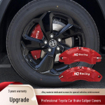 Toyota stabdžių suportų dangteliai: Aliuminio lydinys &bdquo;Camry&ldquo;, &bdquo;Corolla&ldquo;, &bdquo;Sienna&ldquo;, &bdquo;Reiz&ldquo; automobiliams. A pair of brake caliper covers - YARiS L Zhi Xuan