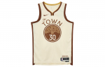 Nike Stephen Curry Golden State Warriors Miesto Edition Didesniems Vaikams Nike NBA Swingman Mar&scaron;kinėliai HM5981-123 2XL