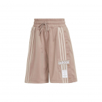 Adidas Originals Neutral Court Adibreak raidės logotipo spaudinys Dryžuotos spalvų blokų kasdienės &scaron;ortai Moteri&scaron;ki &scaron;ortai Ruda IS5258 S