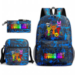 Anime Animacinis Kuprinė Sprunki Didelės Talpos Pradinės Mokyklos Mokinio Mokyklinė Rankinė Krep&scaron;ys Pie&scaron;tukinė Backpack