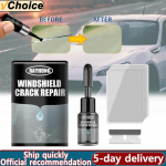 20ml Priekinio stiklo įtrūkimų remonto skystis &bdquo;pasidaryk pats&ldquo; automobilio langų remonto derva Stiklo kietėjimo klijai Automobilio priekinio stiklo įbrėžimų įtrūkimų atkūrimo skystis