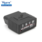 Vgate vLinker MC+ BLE Bluetooth 4.0 Skirta IOS Android SW-CAN MS-CAN OBD Diagnostikos Įrankis gray