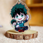 Anime My Hero Academia Midoriya Izuku Bakugou Katsuki Todoroki Shoto akrilo raktų pakabukas Midoriya Izuku