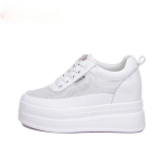 fujin 9cm platforma plei&scaron;tiniai batai sportbačiai pompos baltos platformos oro tinklelis tu&scaron;čiaviduriai pompos batai moteri&scaron;ki zapatos de mujer 34
