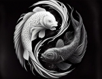 Ying Yang deimantų tapyba Tai Chi vy&scaron;nių žiedų peizažai 5D deimantų siuvinėjimas Viso gręžimo kryžminio dygsnio rinkiniai Gyvūnų medis Full Round 50x70CM