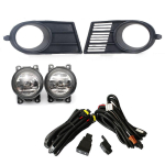 Skirta Suzuki Swift 2005-2010 Automobilio Priekinio Buferio Rūko Žibinto Laidų Pajungimo Jungiklis Halogeninis Rūko Žibintas Rūko Žibinto Dangtelio Rėmelis one set black