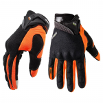Motociklo pir&scaron;tinės Žalios motokroso lenktynių pir&scaron;tinės Full Finger Cycling Guantes Moto Motorbike Summer Luvas Da Motocicleta XL oranžinė