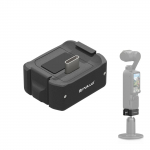 PULUZ PU897B fotoaparato įkrovimo adapterio pagrindo fotoaparato stovo pagrindo tvirtinimo adapteris, suderinamas su DJI OSMO juoda