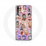 Coque pour Huawei P20 Demon slayer merry christmas affiche le cadeau de no&euml;l