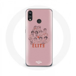 Coque pour Huawei P20 Lite Elite Saison 5 Affiche personnages Fanart Logo